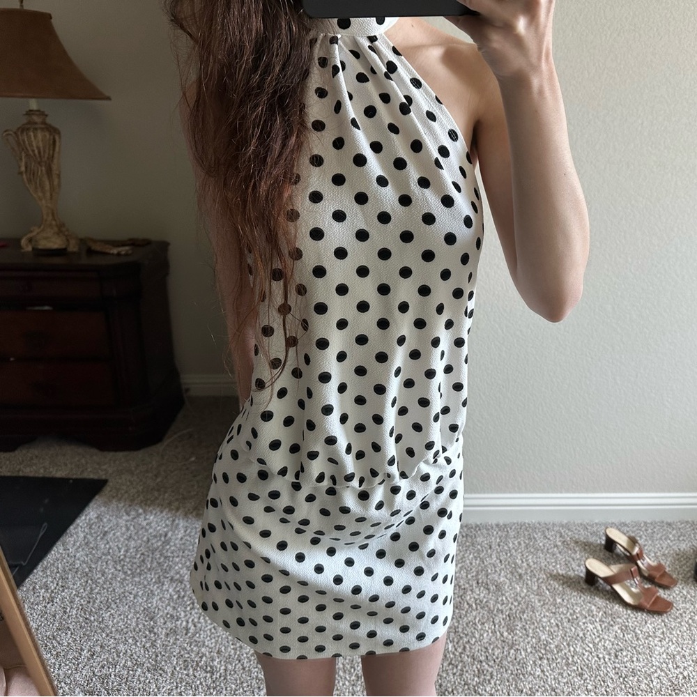 Halter Polka Dot Dress